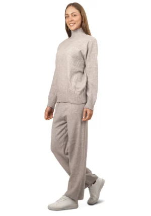 CONJUNTO TEJIDO PANTS MUJER ZENEC 4211