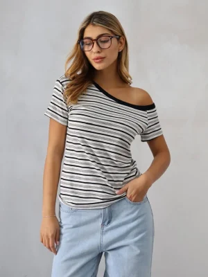 PLAYERA RAYAS CRUZADA