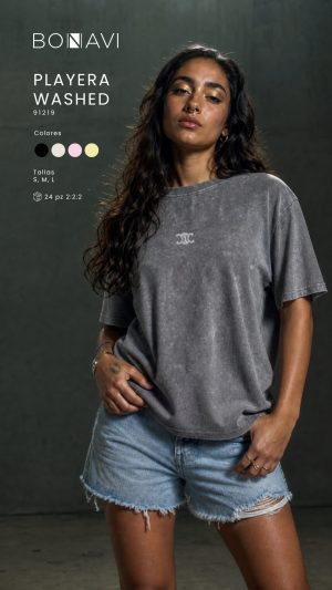 BLUSA WASHED