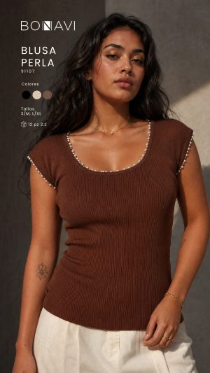BLUSA PERLA