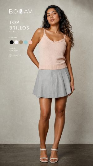 BLUSA BRILLOS