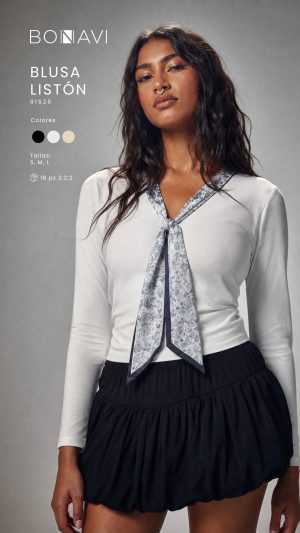 BLUSA LISTÓN